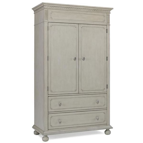 Picture of Dolce Baby Naples Armoire Grey Satin