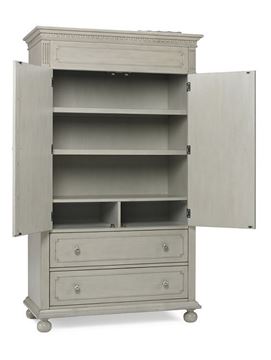 Picture of Dolce Baby Naples Armoire Grey Satin