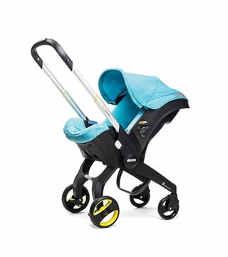 Picture of Doona Infant Car Seat with Base Turquoise/Sky