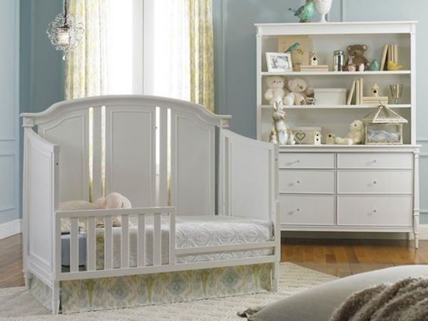 Picture of Dolce Baby Bella Convertible Crib Snow White