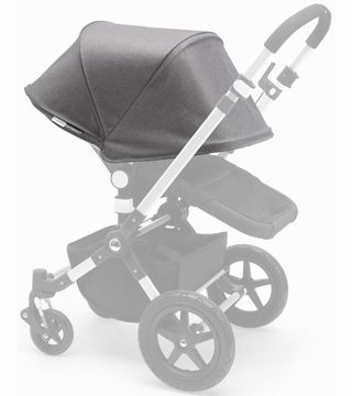 Picture of Bugaboo Cameleon³ tailored fabric set GREY MELANGE (ext)