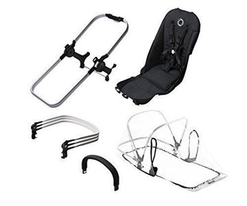 Picture of Bugaboo Donkey Duo Extension Set Alu/Blk