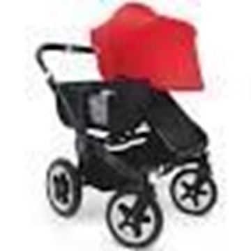 Picture of Bugaboo Donkey tailored fabric set Red (ext)