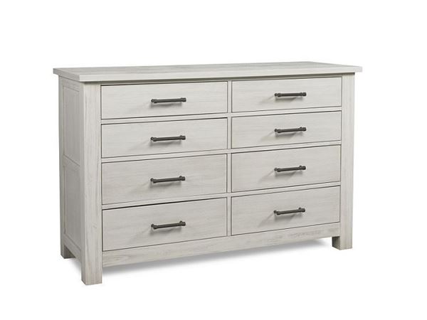Picture of Dolce Baby Lucca 8 Drawer Dresser Sea Shell White