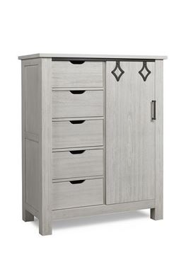 Picture of Dolce Baby Lucca Chifforobe Sea Shell White