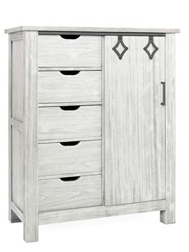 Picture of Dolce Baby Lucca Chifforobe Sea Shell White