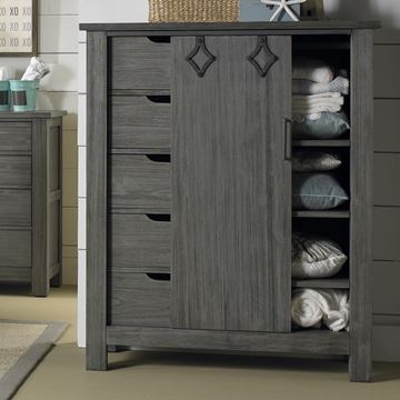 Picture of Dolce Baby Lucca Chifforobe Weathered Grey