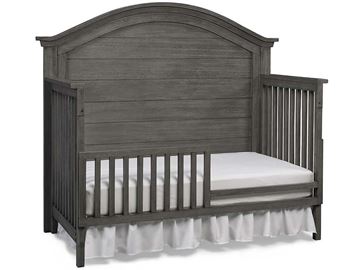 Picture of Dolce Baby Lucca Full Panel Conv Crib Weathered Grey