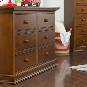 Picture of Dolce Baby Maximo Double Dresser Walnut