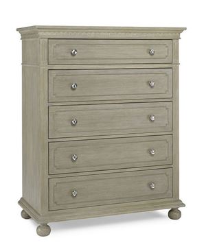 Picture of Dolce Baby Naples 5 Drawer Dresser Driftwood