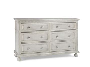 Picture of Dolce Baby Naples Double Dresser Grey Satin