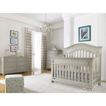 Picture of Dolce Baby Naples Double Dresser Grey Satin