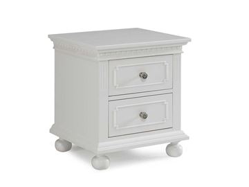 Picture of Dolce Baby Naples Nightstand Snow White