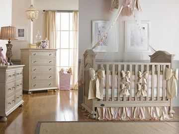 Picture of Dolce Baby Naples Traditonal Crib Driftwood