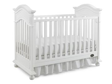 Picture of Dolce Baby Naples Traditonal Crib Snow White