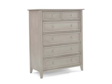Picture of Dolce Baby Primo 5 Drawer Grey Satin