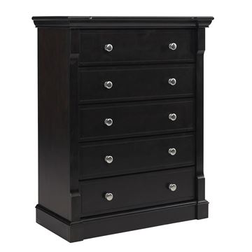 Picture of Dolce Baby Roma 5 Drawer Dreser Dark Roast