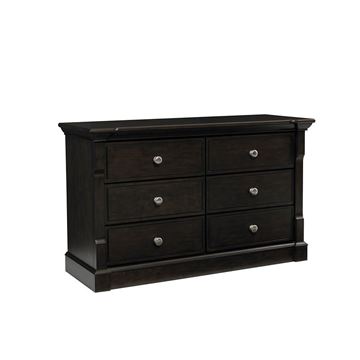 Picture of Dolce Baby Roma Double Dresser Snow Dark Roast