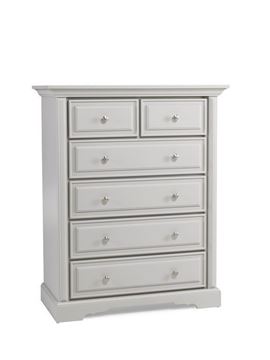 Picture of Dolce Baby Venezia 5 Drawer Snow White