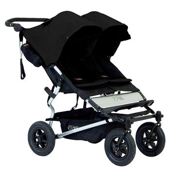 Picture of Mountain Buggy Duet Double Stroller - Black