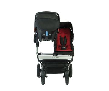 Picture of Mountain Buggy Duet Double Stroller - Black