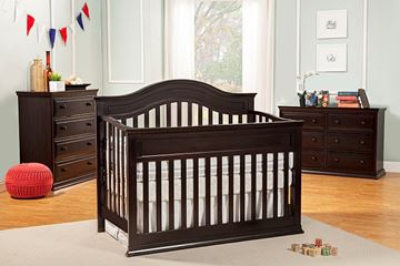 Picture of DaVinci Brook 4-in-1 Convertible Crib Toddler Rail Included