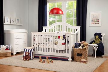 Picture of DaVinci Clover 4-in-1 Convertible Crib Toddler Rail Included