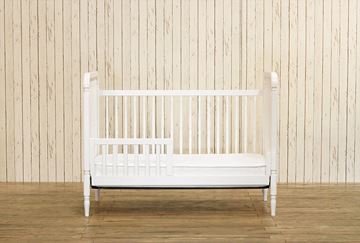 Picture of Franklin & Ben Liberty 3-in-1 Convertible Crib Toddler Rail Included White