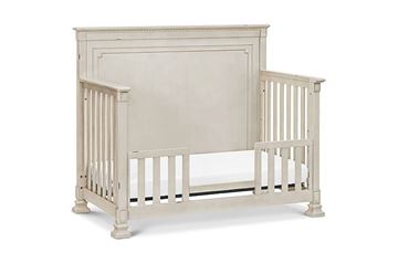 Picture of Franklin & Ben Nelson 4 in 1 Convertible Crib Toddler Rail Included Rustic Natural/Weathered Cocoa