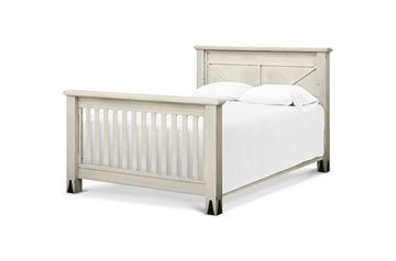 Picture of Franklin & Ben Providence 4 in 1 Convertible Crib Toddler Rail Included Distressed White Distressed White
