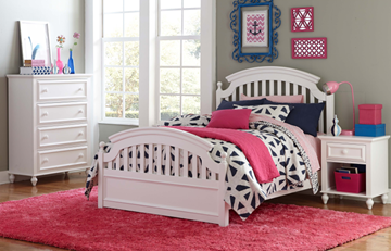 Picture of Legacy Kids Academy Complete Panel Bed, Full 4/6