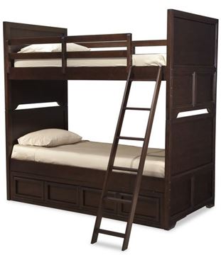 Picture of Legacy Kids Benchmark Complete Twin over Twin Bunk w/Underbed Storage Drawer