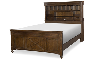 Picture of Legacy Kids Big Sur Complete Bookcase Bed, Full 4/6