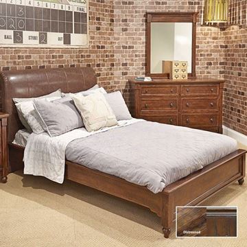 Picture of Legacy Kids Big Sur Complete Upholstered Bed, Full 4/6