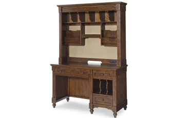 Picture of Legacy Kids Big Sur Hutch (4 Cubbies, 6 Open Areas w/Rem. Dividers, Outlet, Fabric Covered Cork Board)