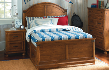 Picture of Legacy Kids Bryce Canyon Complete Arched Panel Bed, Full 4/6