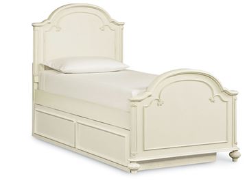 Picture of Legacy Kids Charlotte Complete Arched Panel Bed, Twin 3/3