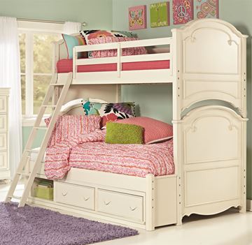 Picture of Legacy Kids Charlotte Complete Twin over Full Bunk