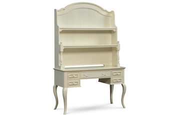 Picture of Legacy Kids Charlotte Desk Hutch (2 Shelves, 1 Puck Light w/3-Way Touch Dimmer, Corkboard, Cord Access)