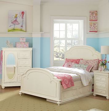 Picture of Legacy Kids Charlotte Rails, Twin 3/3 - Full 4/6 (Bolting, 2 Pc, Slat Height: 9" & 14")