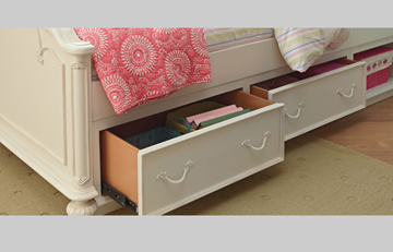 Picture of Legacy Kids Charlotte Underbed Storage Drawer (2 Drawers & 1 Shelf)