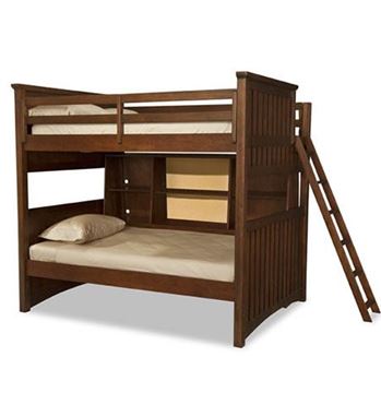 Picture of Legacy Kids Dawson's Ridge Complete Full over Twin Bunk w/Bedside Storage (For room planning, size without ladder is 82x60x76)