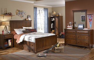 Picture of Legacy Kids Dawson's Ridge Underbed Storage Unit (4 Drawers, Includes Opposite Rail)