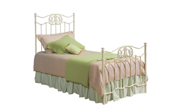 Picture of Legacy Kids Enchantment Complete White Metal Bed, Full 4/6