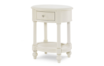 Picture of Legacy Kids Harmony Oval Night Stand (1 Drawer, 1 Shelf)