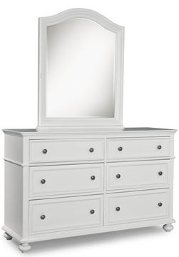 Picture of Legacy Kids Madison Arched Dresser Mirror (Beveled)