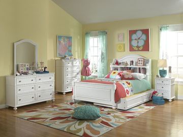 Picture of Legacy Kids Madison Complete Bookcase Bed, Full 4/6