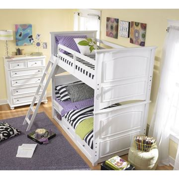 Picture of Legacy Kids Madison Complete Twin over Twin Bunk Bed