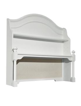 Picture of Legacy Kids Madison Desk Hutch (2 Shelves, Corkboard, Cord Access)