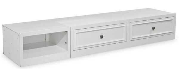 Picture of Legacy Kids Madison Underbed Storage Drawer (2 Drawers, 1 Open Adjustable Storage Cubby)